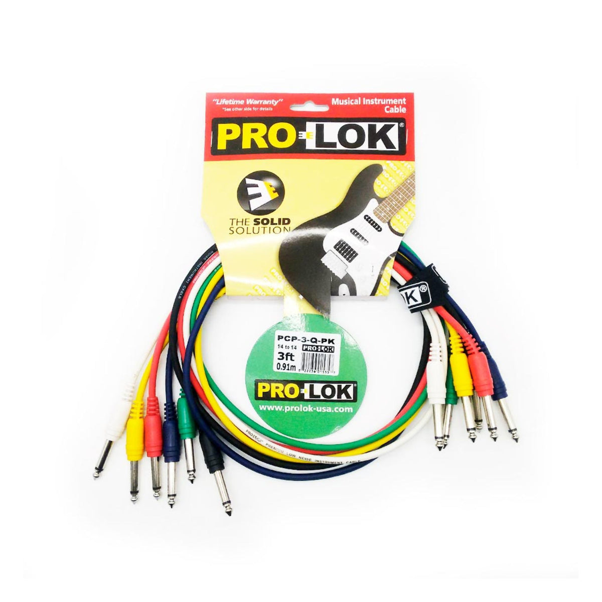 Pro-Lok Set de 6 Cables TS 1.8 mts