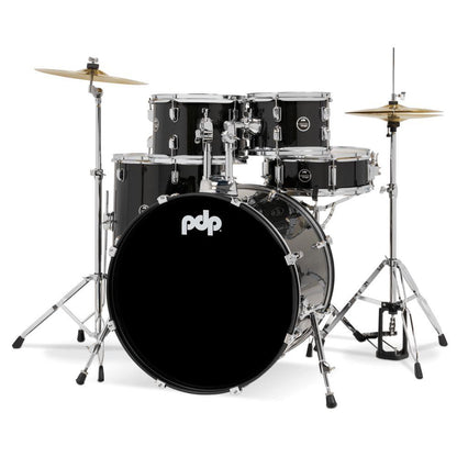 PDP PDCE2215KTIB Batería Acústica Center Stage Iridescent Black Sparkle 5Pcs