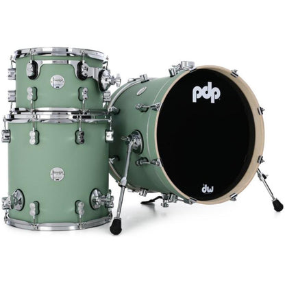 PDP PDCM18BPSF Batería Acústica Concept Maple Bopkit Satin Seafoam 3Pcs