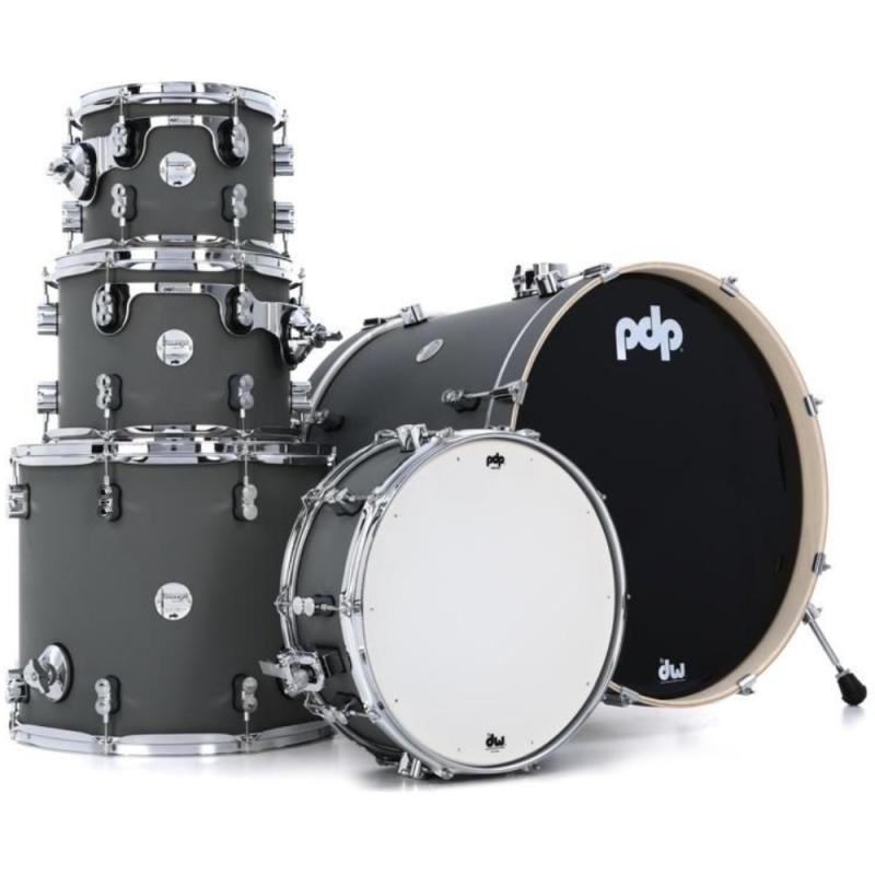 PDP PDCM2015SP Batería Acústica Concept Maple Satin Pewter Pcs