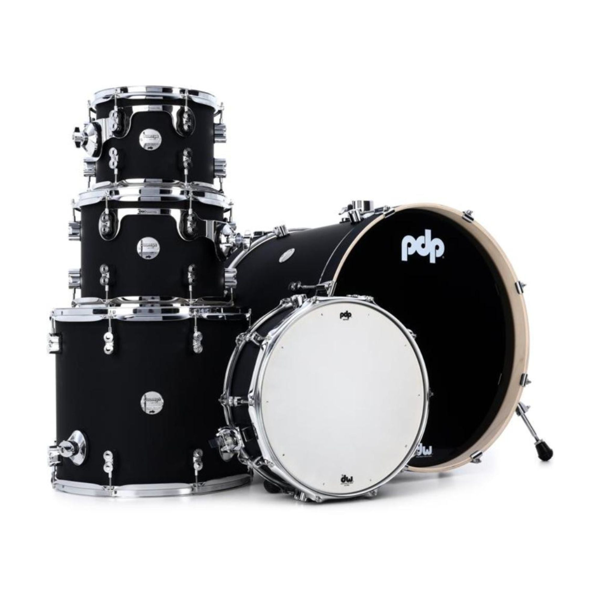 PDP Shellpack Concept Series Maple 5Pcs Satin Black