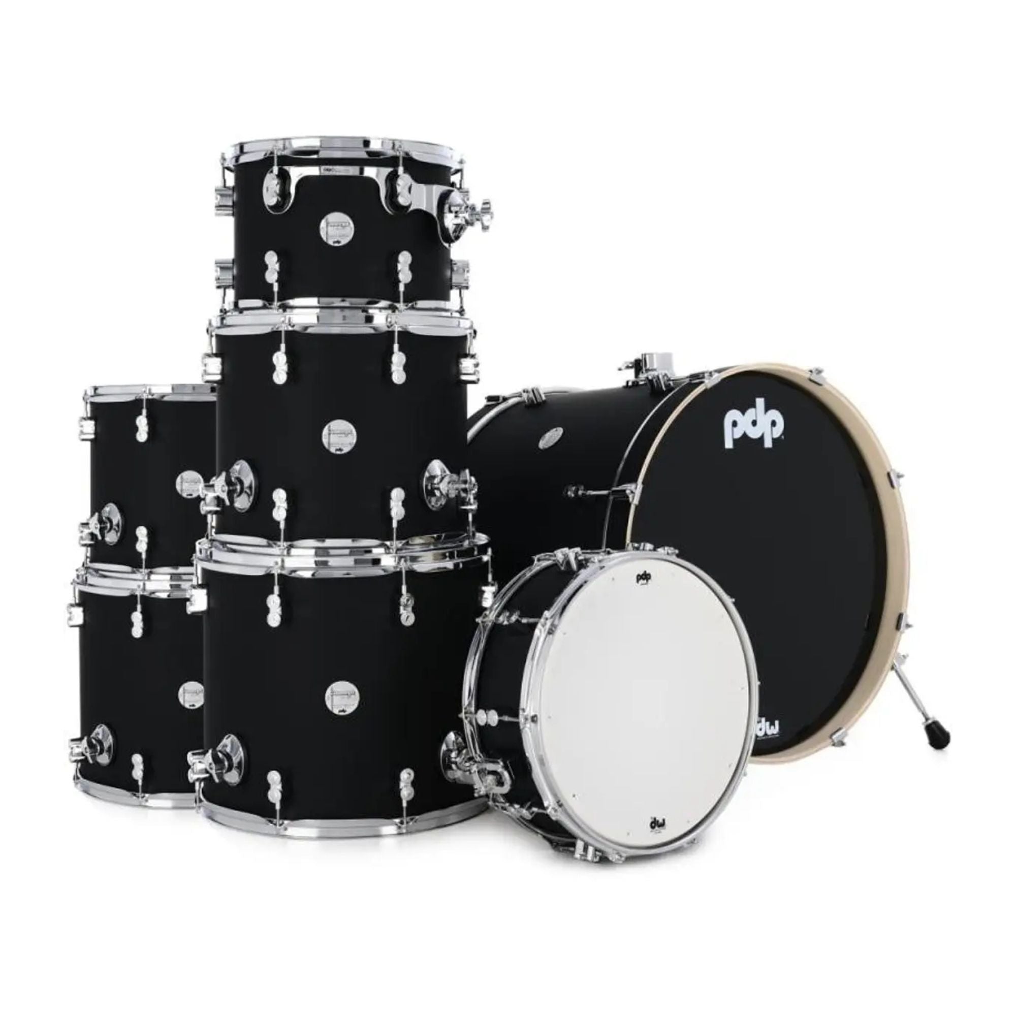 PDP Shellpack Concept Series 7Pcs Maple Black