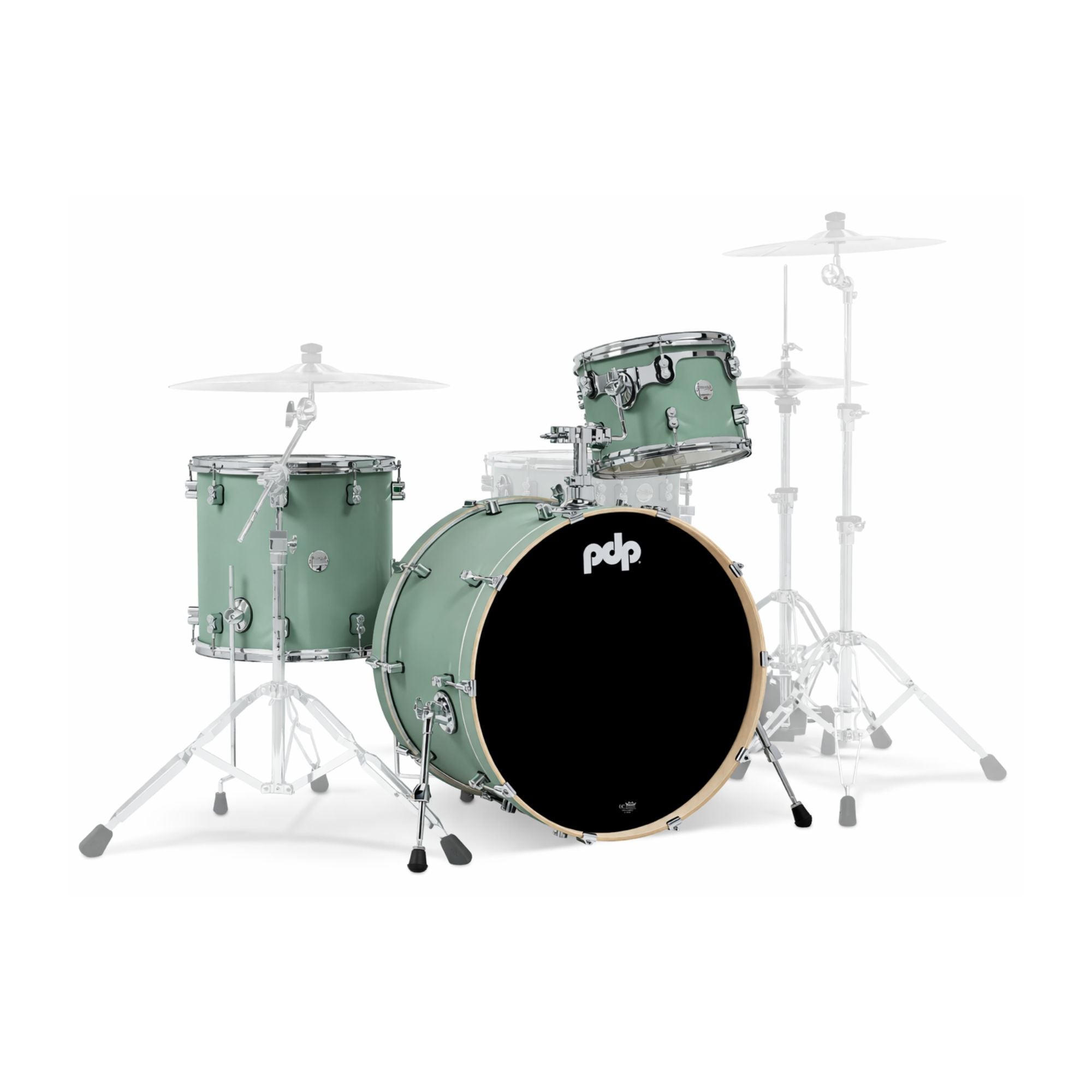 PDP Shell Pack Concept Maple 3 Piezas Satin Seafoam