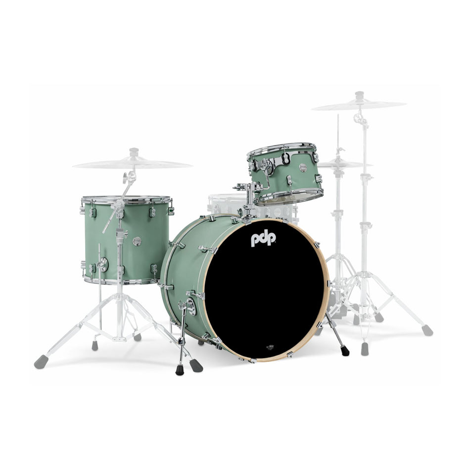 PDP Shellpack Concept Maple 3 Piezas Satin Seafoam