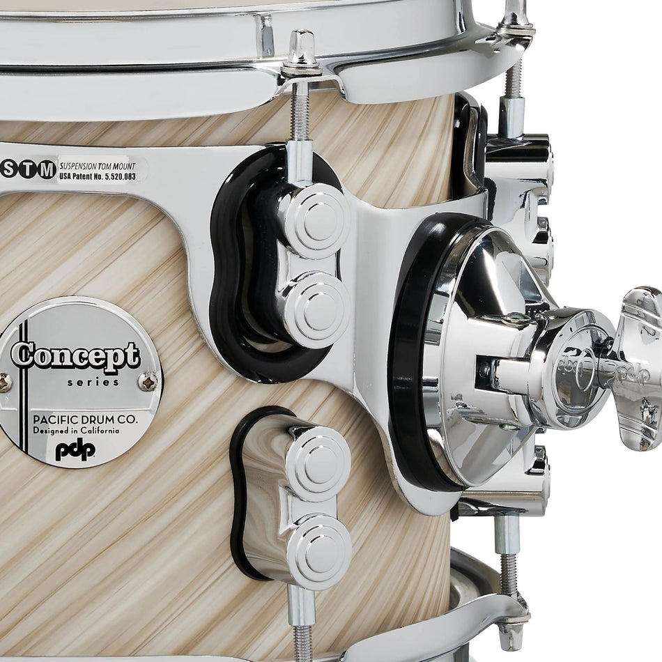 PDP Shellpack Concept Maple 3 Piezas Twisted Ivory