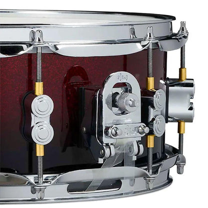 PDP PDCM5514SSRB Caja Concept 14"x5.5" Maple Red to Black Lacquer