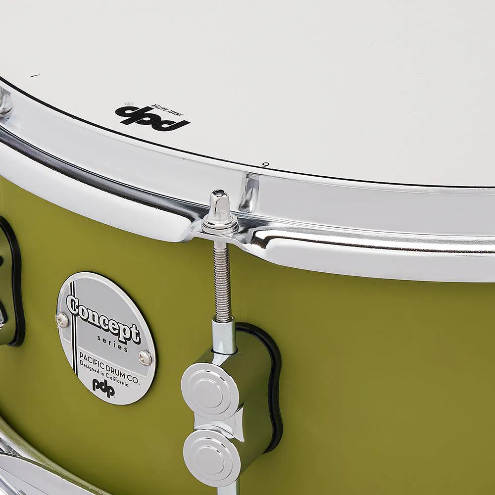 PDP PDCM5514SSSO Caja Concept Maple Satin Olive 5.5" x 14"