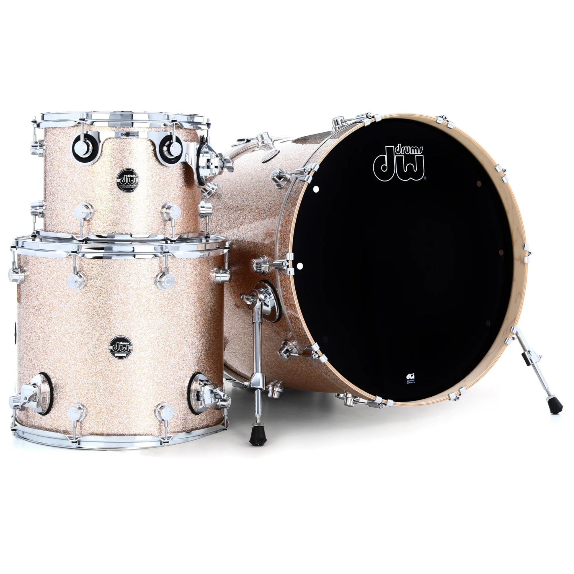 DW Drums Shellpack Performance Series 3Pcs Bermuda Sparkle