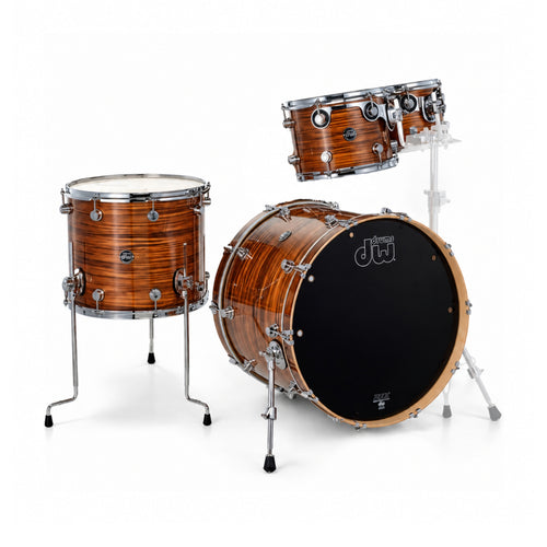 DW Drums Shellpack Performance Series 4 Piezas Tiger Eye