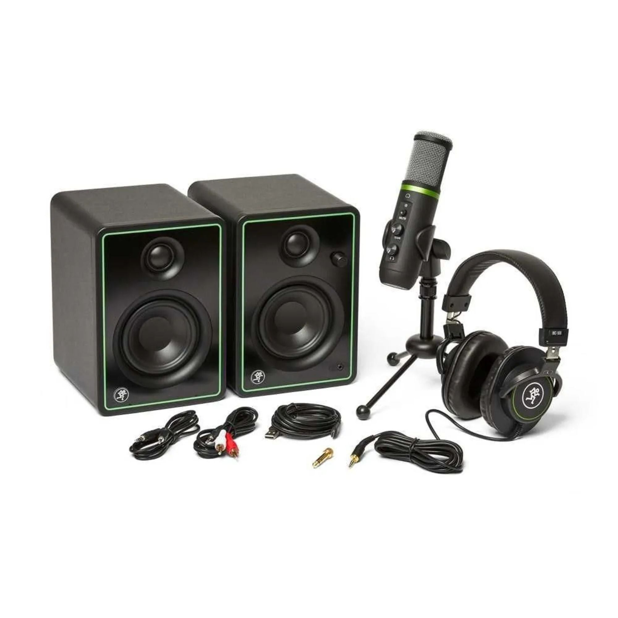 Mackie PKSTUCRE Creator Bundle Pack de Grabación CR3-X + EM-USB + MC-100