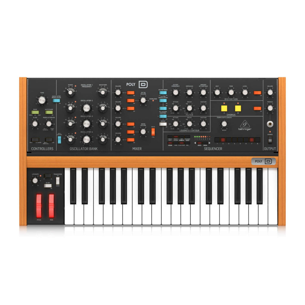 Behringer Poly D Sintetizador Polifónico Analógico 37 Teclas