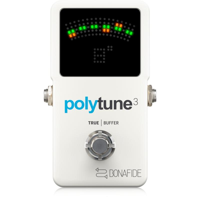 TC Electronic POLYTUNE3 Pedal Afinador Guitarra Polifónico