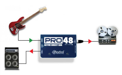 Radial Pro48 Caja Directa Activa