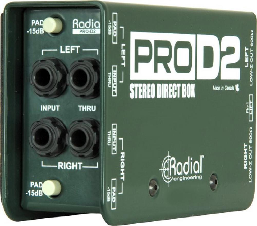 Radial ProD2 Caja Directa Pasiva