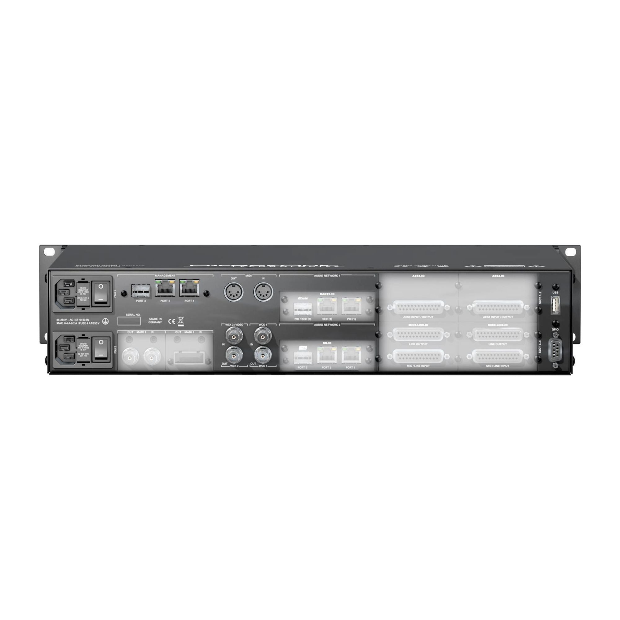 DirectOut PRODIGY.MP Procesador de Audio Multifunción con DSP y Redes + Licencia Essential