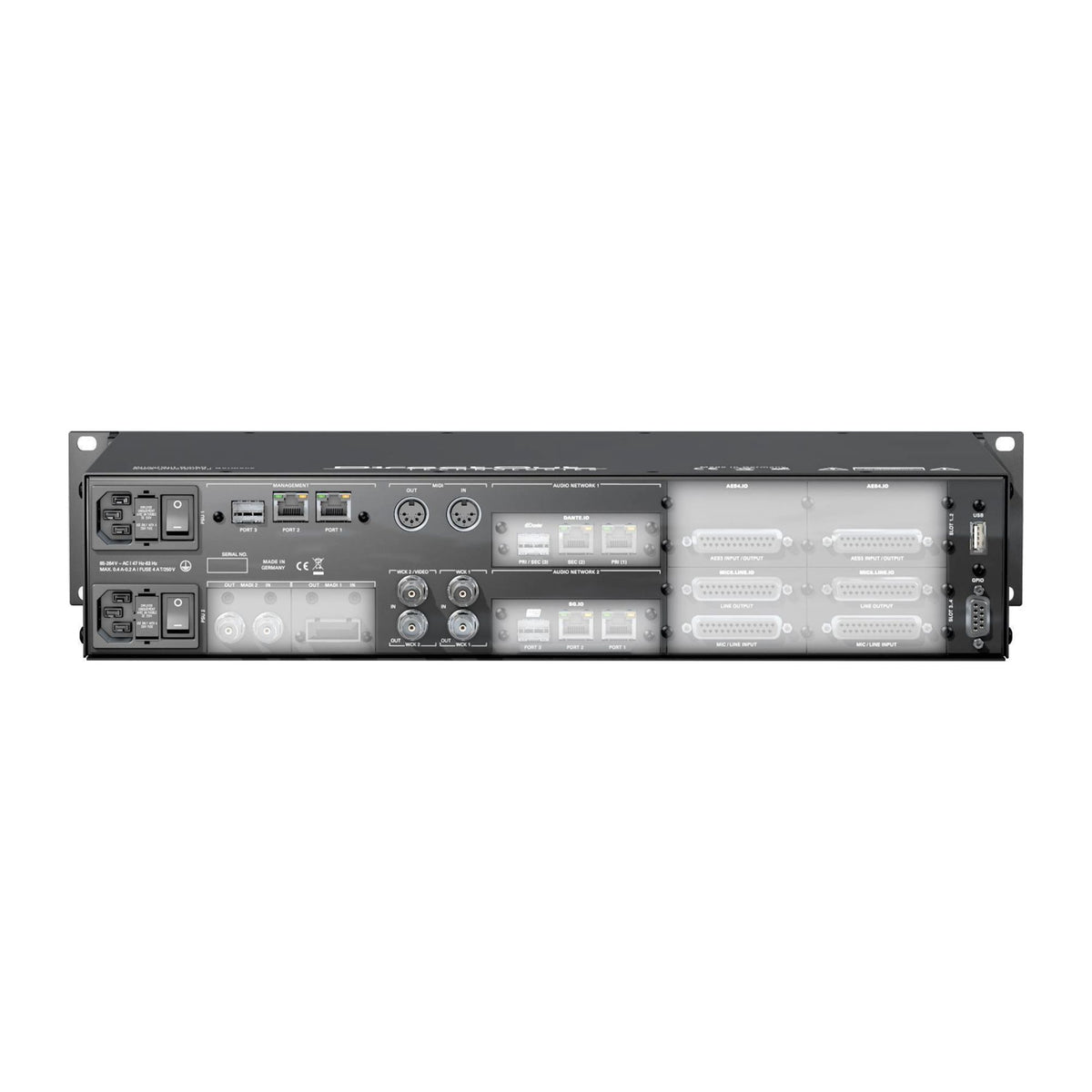 DirectOut PRODIGY.MP Procesador de Audio Multifunción con DSP y Redes