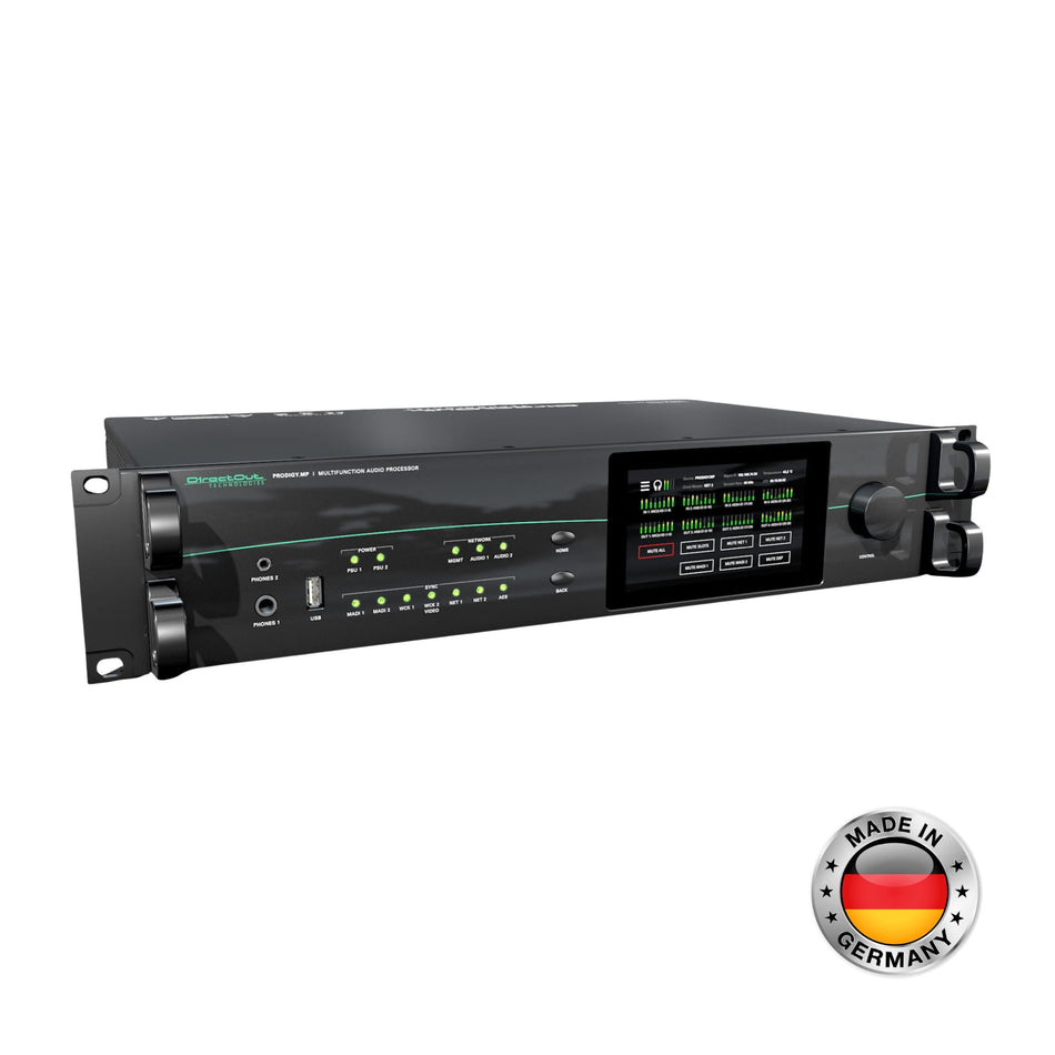 DirectOut PRODIGY.MP Procesador de Audio Multifunción con DSP y Redes