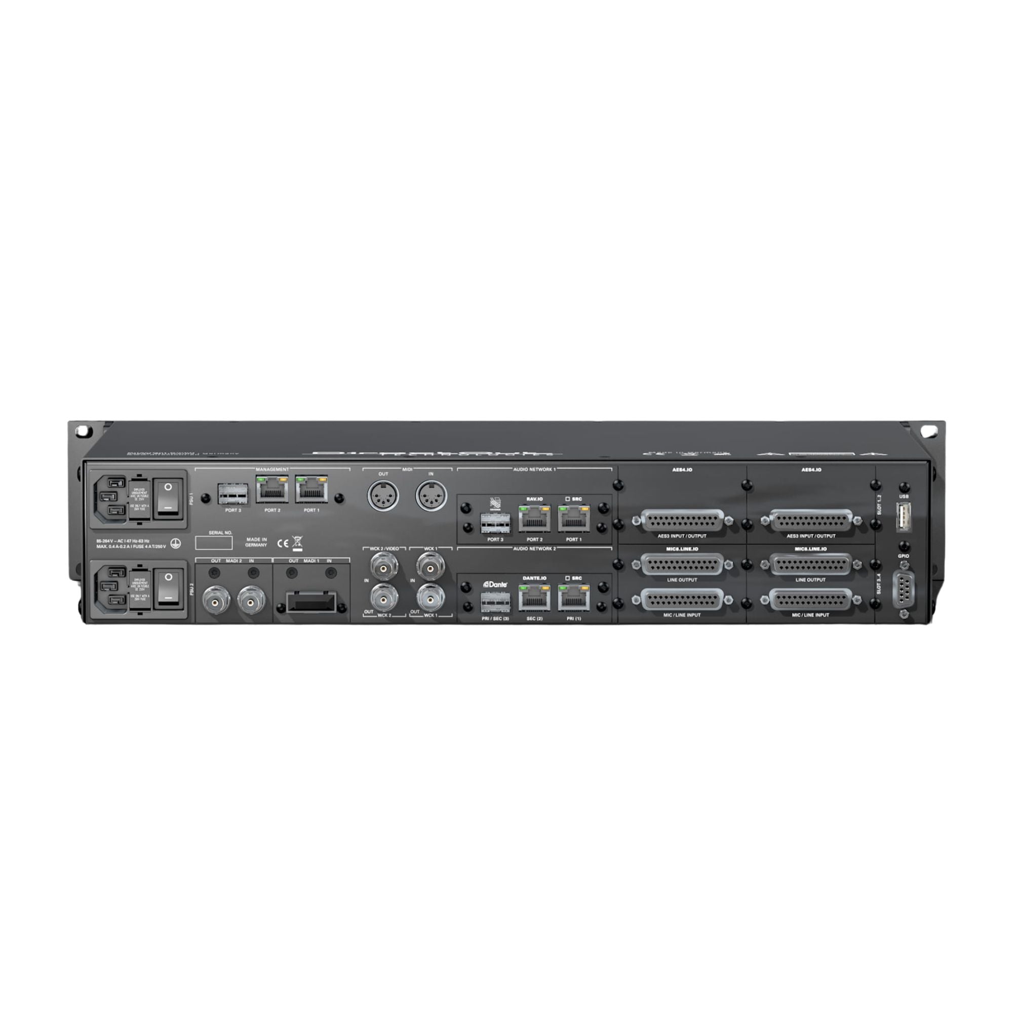 DirectOut PRODIGY.MP Procesador de Audio Multifunción con DSP y Redes + Licencia Essential