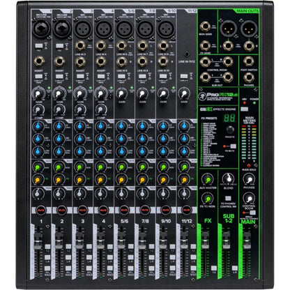 Mackie ProFX12v3 Mezclador Análogo 12 Canales - FX - USB