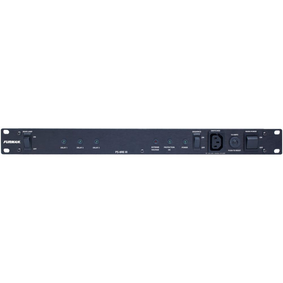 Furman PS-8RE Acondicionador de Energía con Secuenciador de Encendido