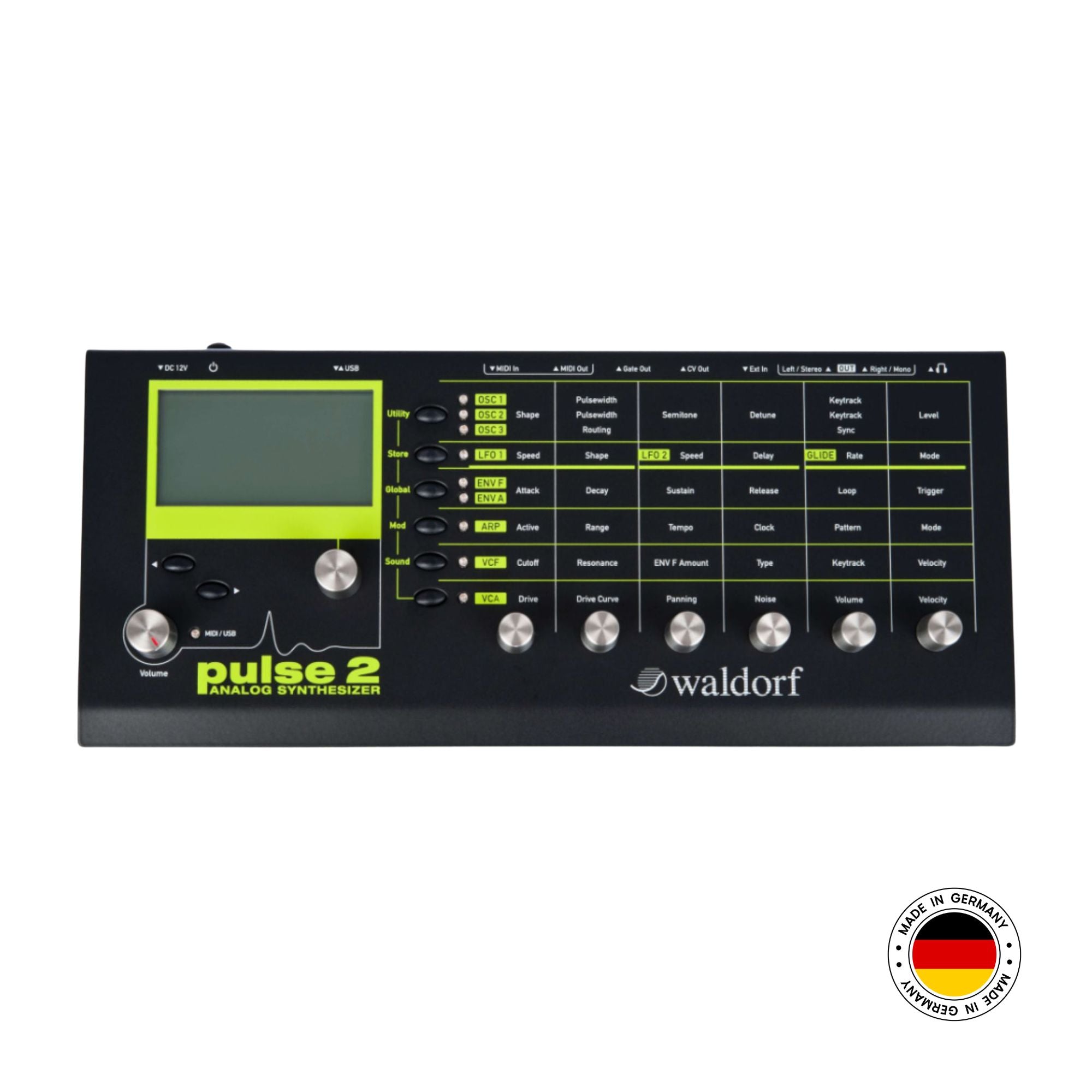 Waldorf PULSE2 Sintetizador Análogo Monofónico