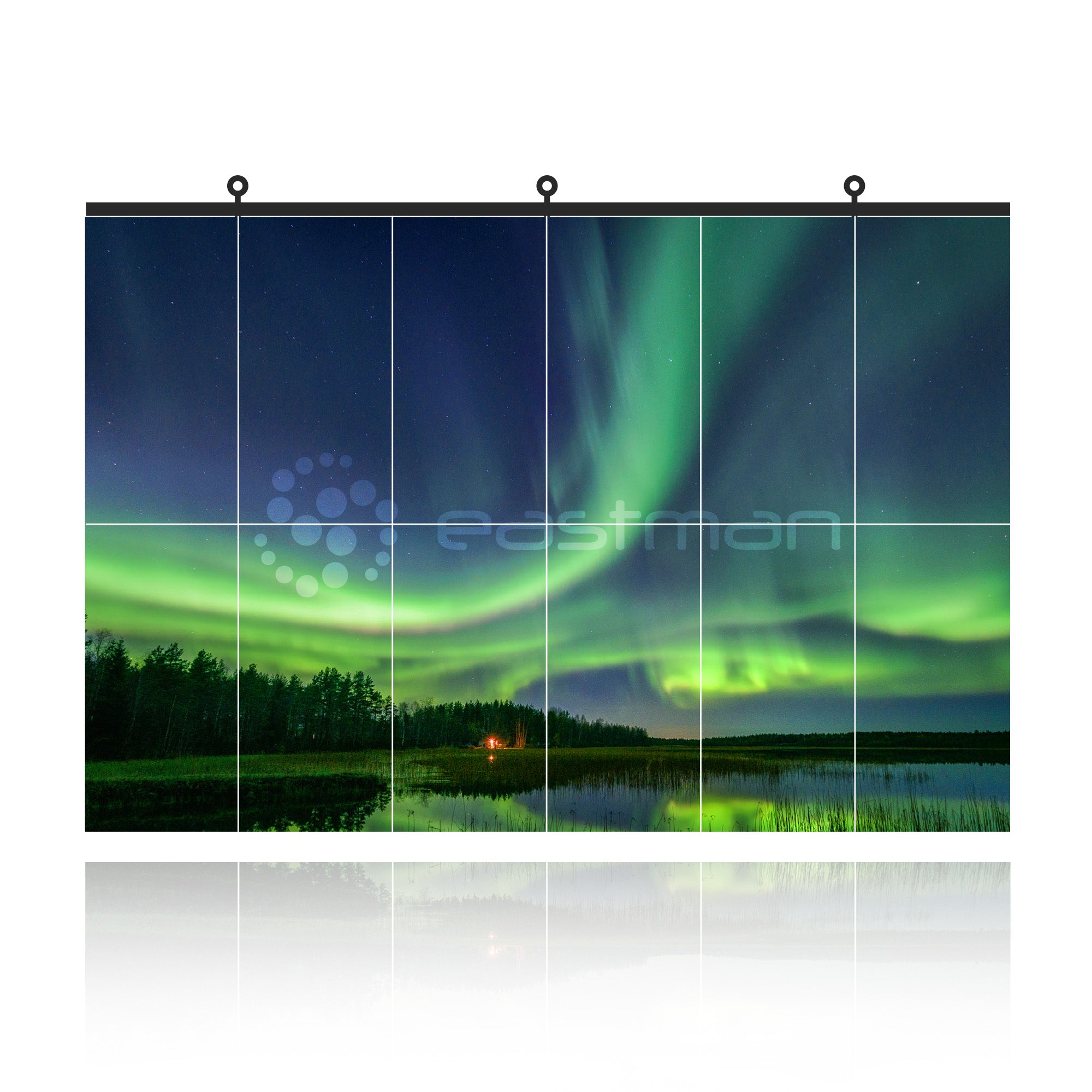 Eastman Borealis Pantalla Led Indoor 2.6 3X2mts Alta Frecuencia + Antimoiré