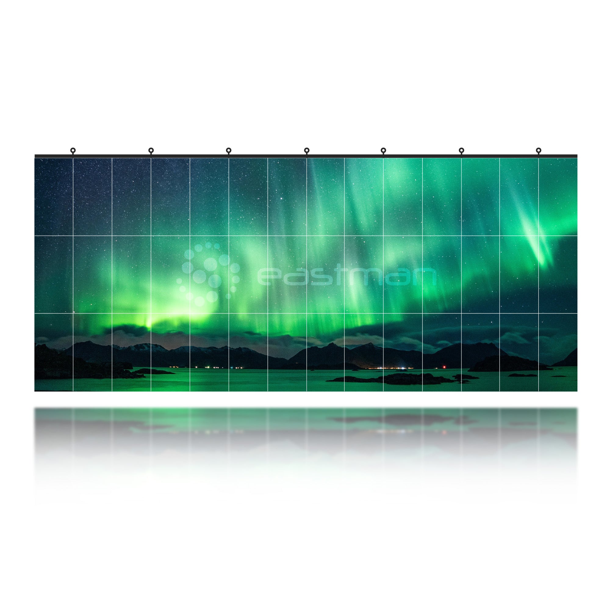 Eastman Borealis RXIN8x3 Pantalla LED Indoor 3.91 8x3mts