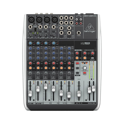 Behringer XENYX Q1204USB Mezclador Análogo de 12 Entradas con USB
