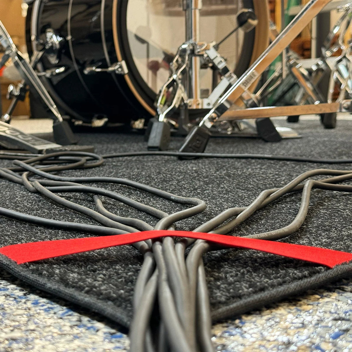 KickBlock Alfombra de Piso para Bateria 198,1 x 167,6 cm