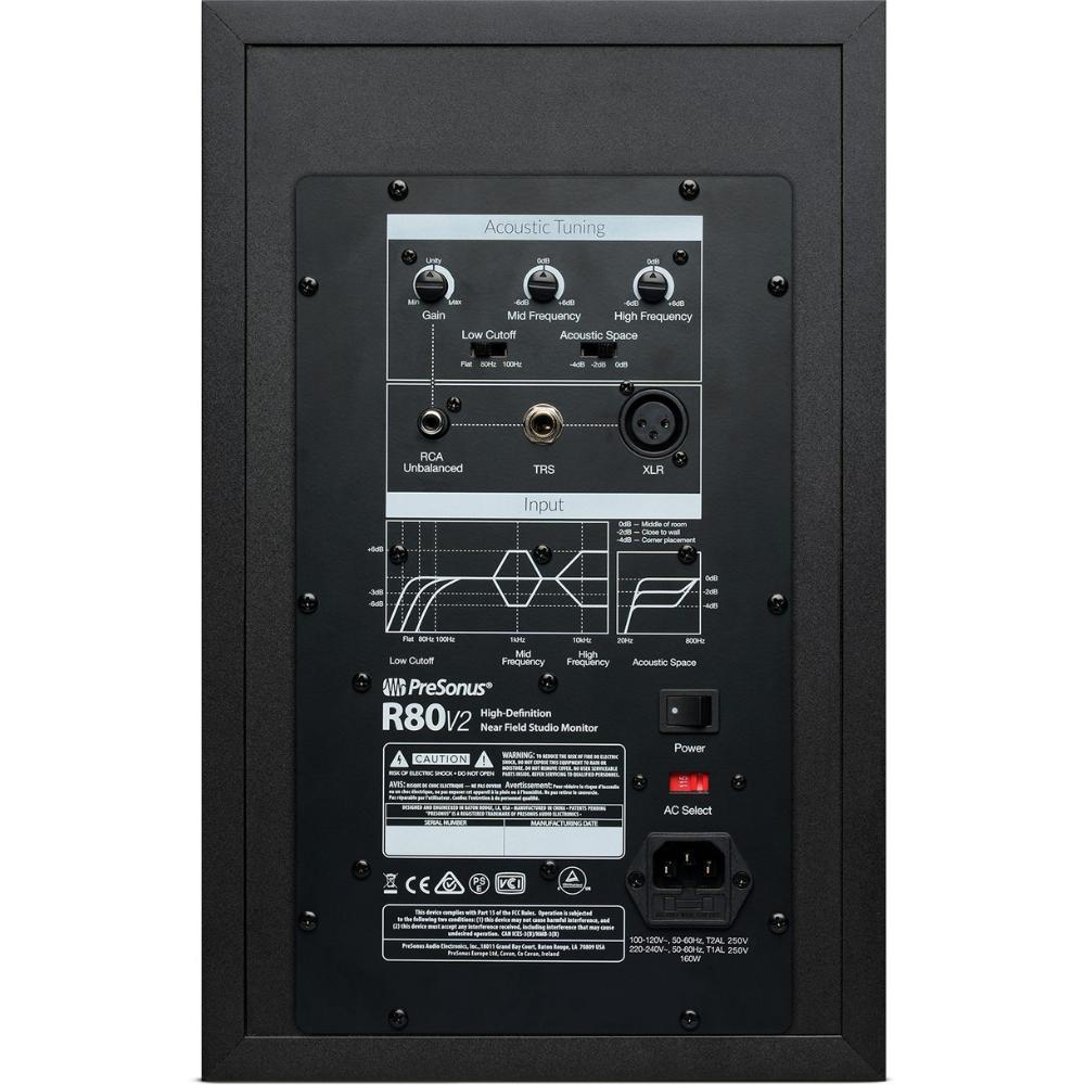 Presonus R80V2 Monitor Estudio 8"