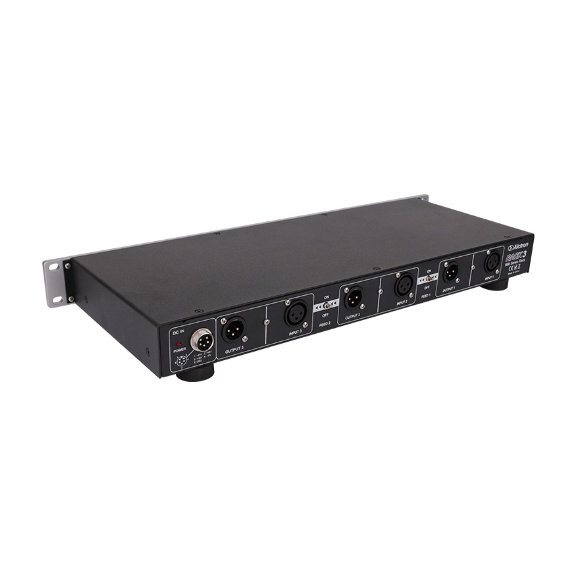 Alctron RACK3 Fuente Poder 3 Slots Serie 500