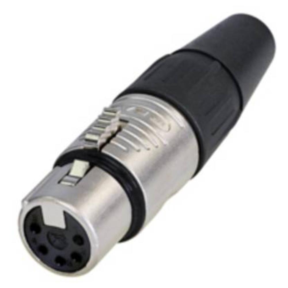 Rean RC5F Conector XLR Volante Hembra 5 pines