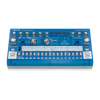 Behringer RD6BB Sintetizador Drum Machine Análogo Celeste