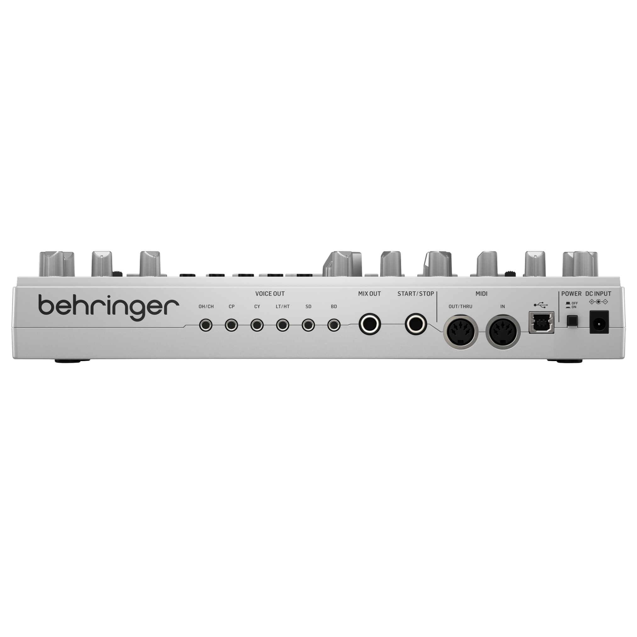 Behringer RD 6 SR Behringer Sintetizador Análogo Drum Machine Plateado