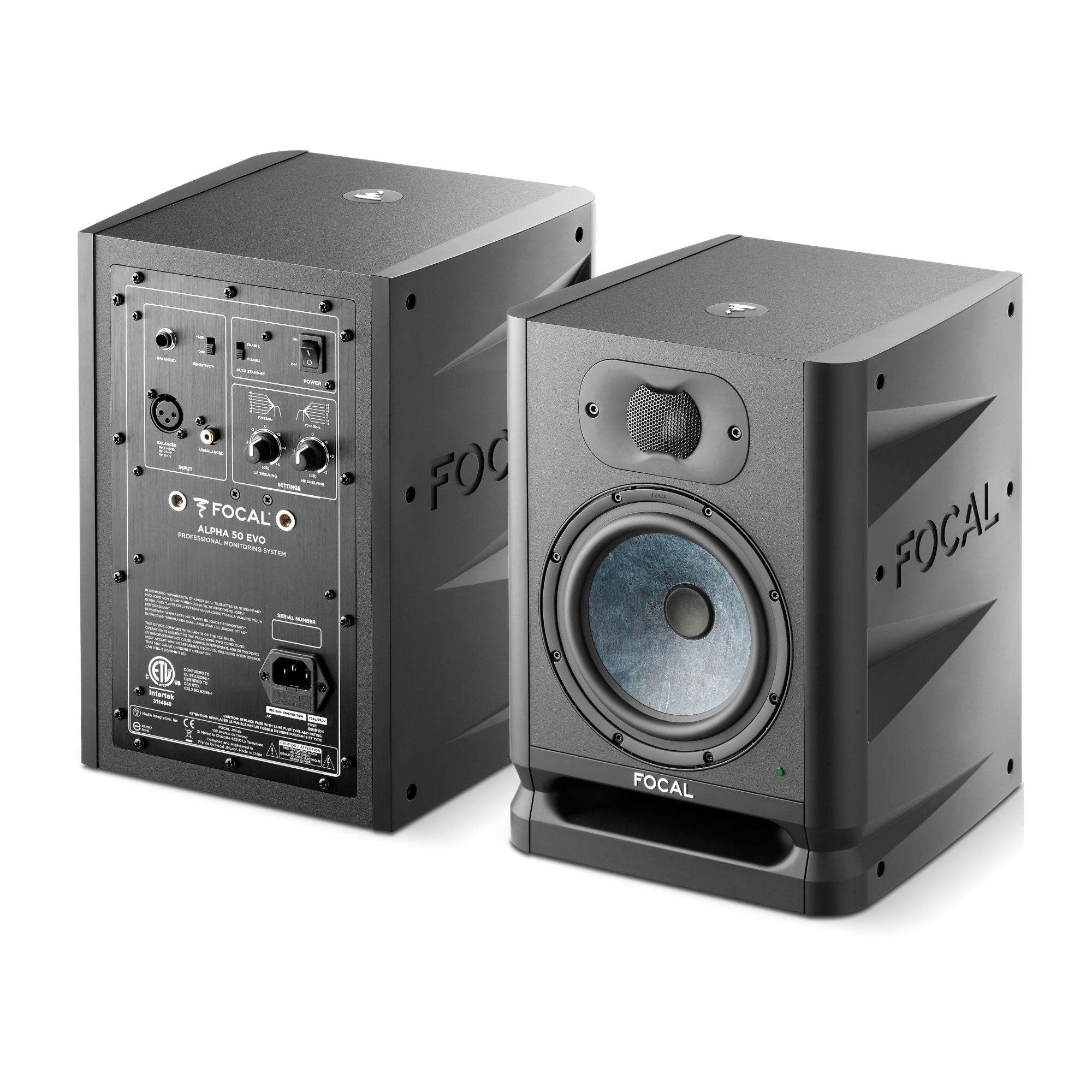 Focal Alpha50 Evo Monitor de Estudio Activo 5" (PAR)