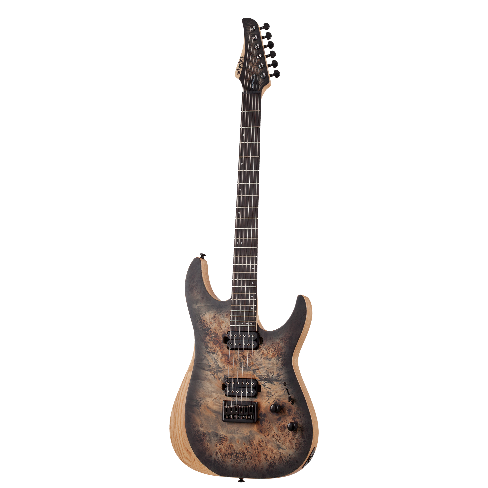 Schecter Reaper-6 Satin Charcoal Burst Guitarra Eléctrica 6 cuerdas