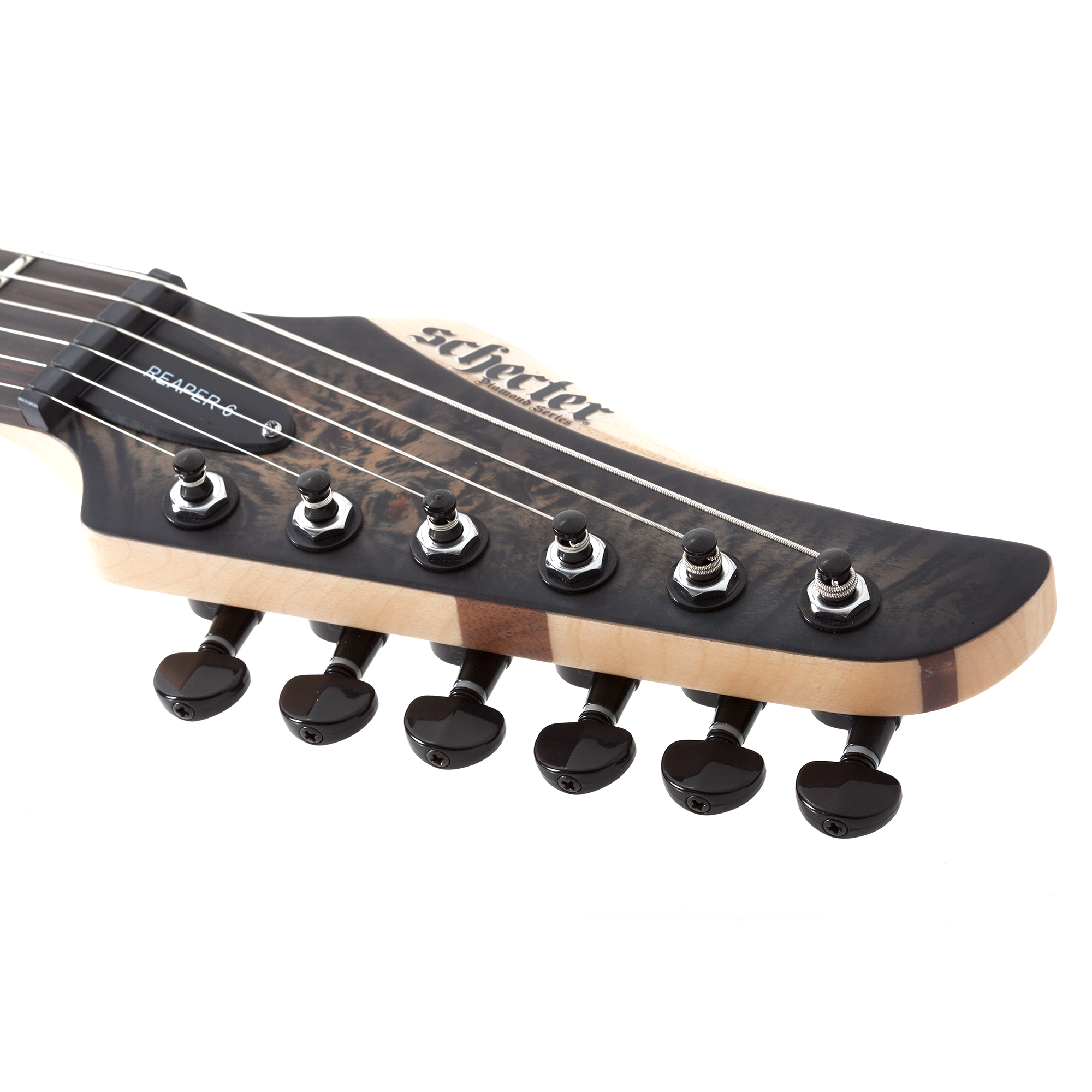 Schecter Reaper-6 Satin Charcoal Burst Guitarra Eléctrica 6 cuerdas