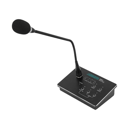 DSPPA RM20 Micrófono de pedestal Remote Paging de 2 zonas