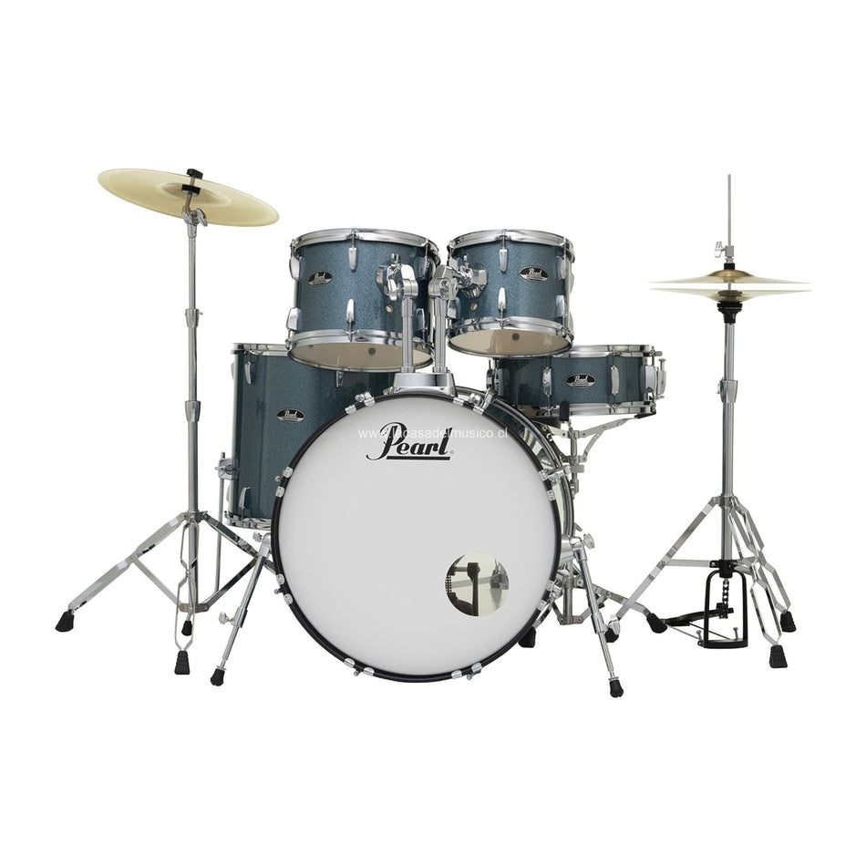 Pearl Roadshow Bateria Acustica 5 Piezas Blue-aqua
