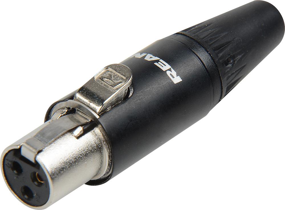 Rean RT3FC Conector Mini XLR 3 pines