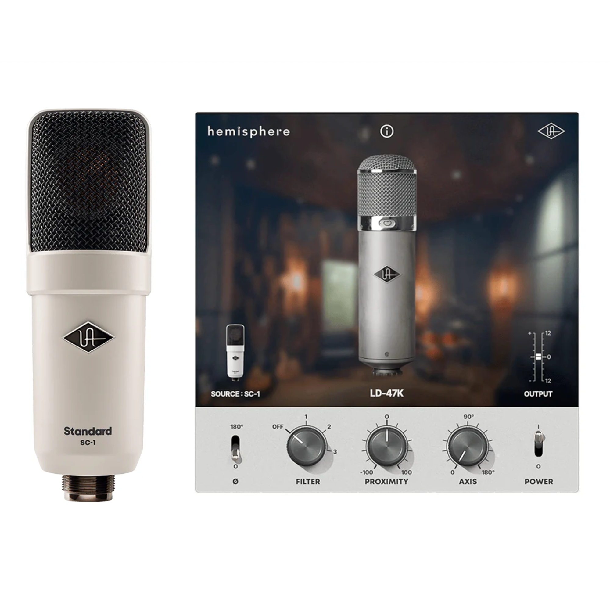 Universal Audio SC1 Microfono Condensador Modelado