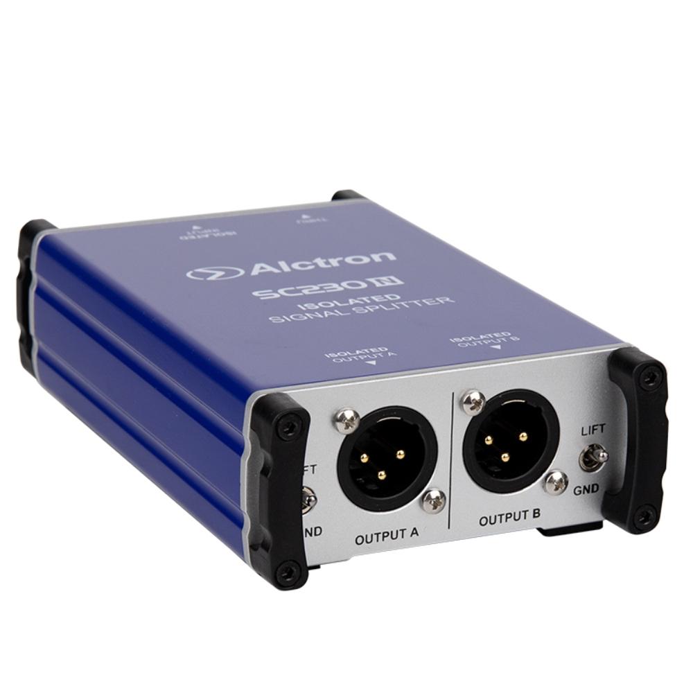 Alctron SC230N Splitter Micrófono 2 canales