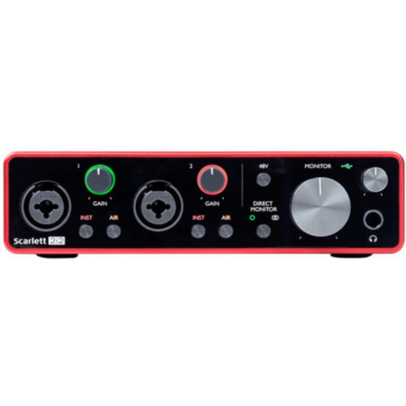 Focusrite SCARLETT 2I2 Interfaz de Audio USB-3