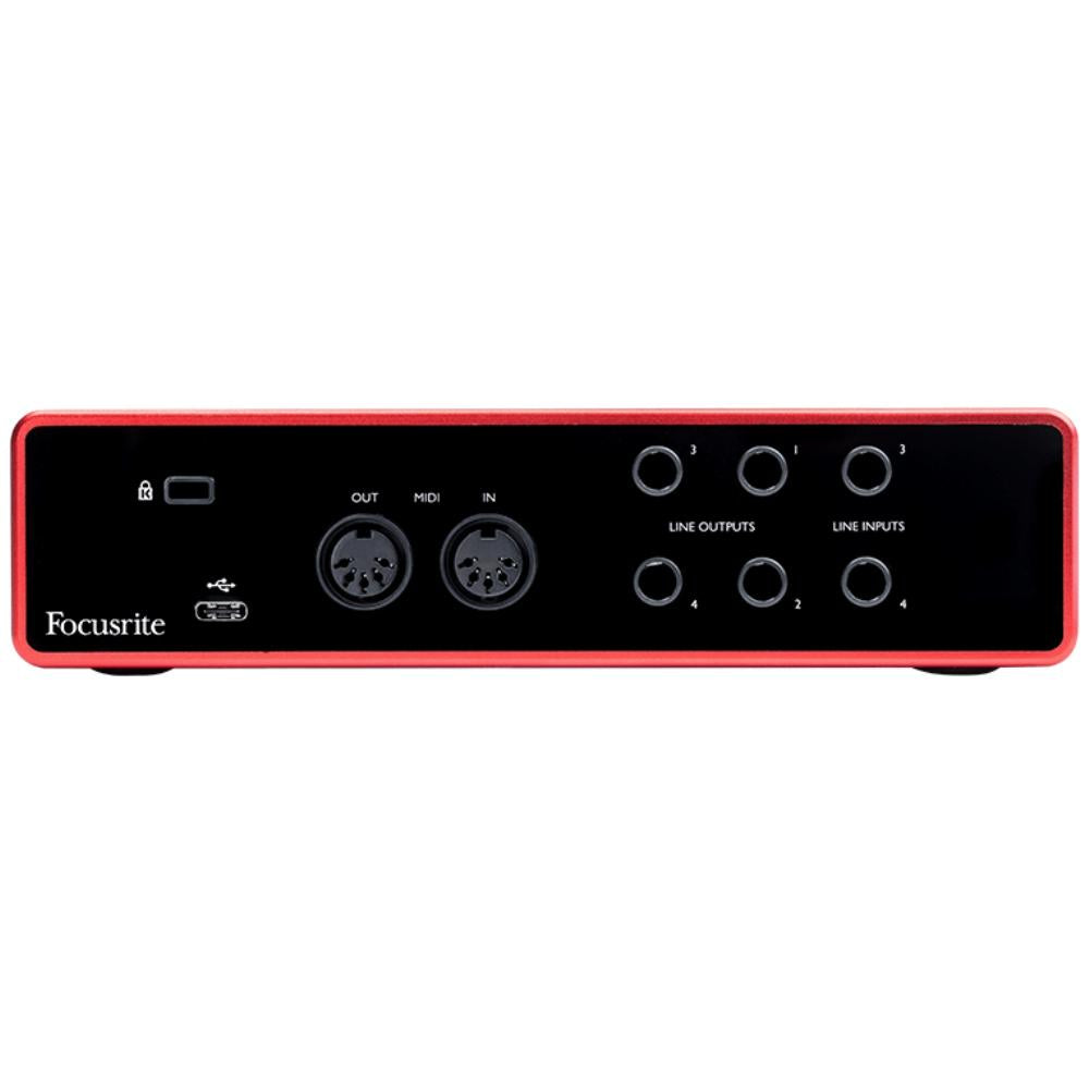 Focusrite SCARLETT 4I4 Interfaz de Audio USB-3