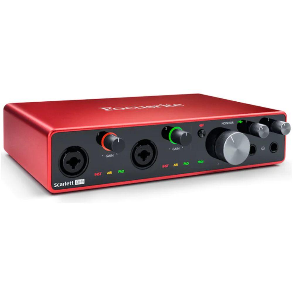 Focusrite SCARLETT 8I6 Interfaz de Audio USB-3