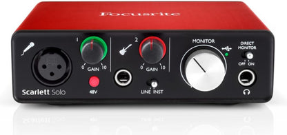 Focusrite SCARLETT SOLO Interfaz de Audio USB