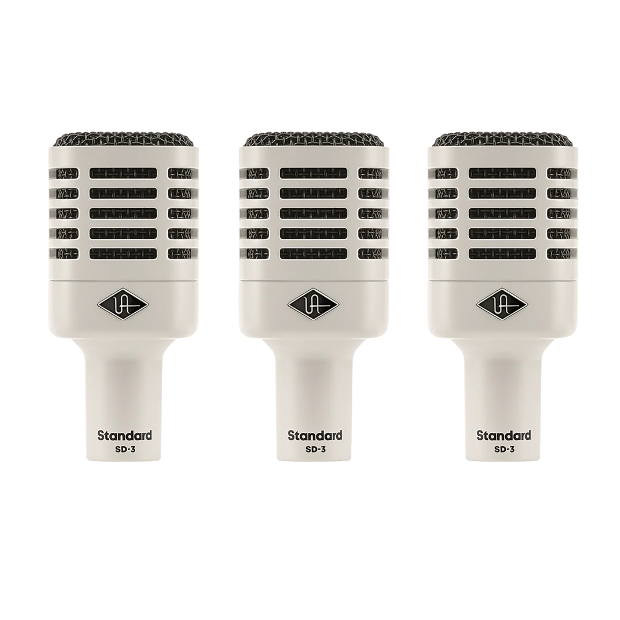 Universal Audio SD3 Pack de 3 Micrófonos Dinámicos con Sistema de Modelado