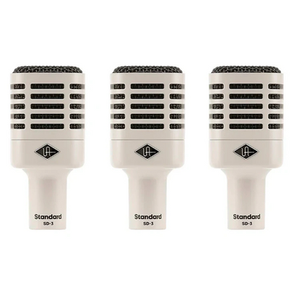 Universal Audio SD3X3 Pack Micrófono Dinámico Cardioide Sistema Modelado Hemisphere