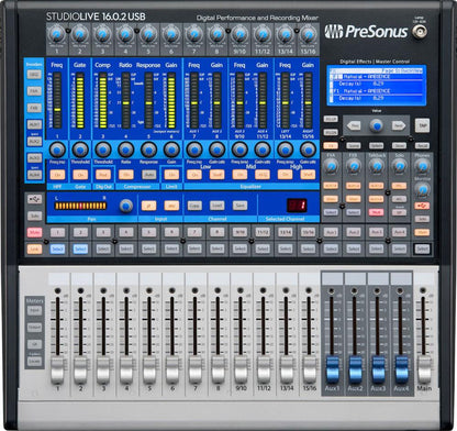 Presonus StudioLive SL1602 Mezclador Digital USB 16 Canales