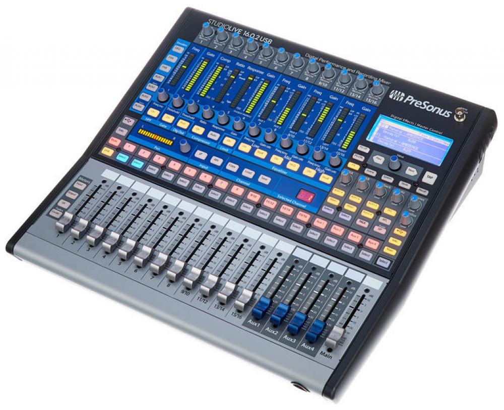 Presonus StudioLive SL1602 Mezclador Digital USB 16 Canales – Promusic